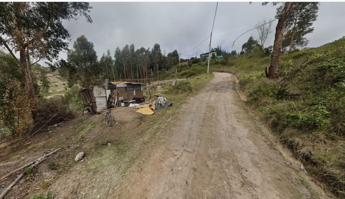 El crimen se registró en zona rural de Soacha, en cercanías de la vereda Chacua Alta.
Foto: Google Maps.