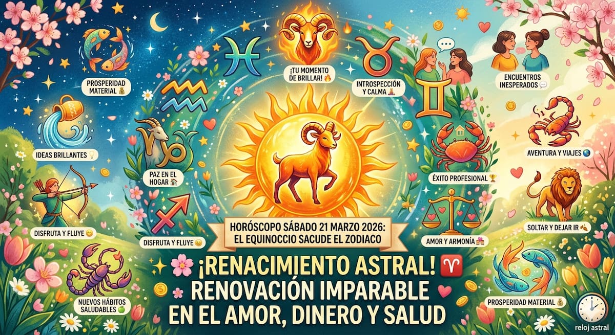 Los signos del zodiaco.