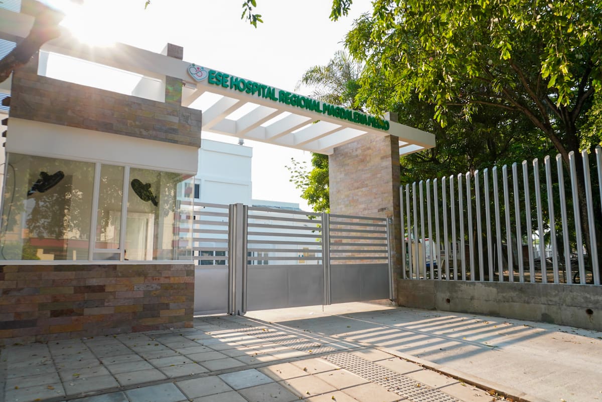 Hospital Regional del Magdalena Medio en Barrancabermeja. Foto suministrada/VANGUARDIA