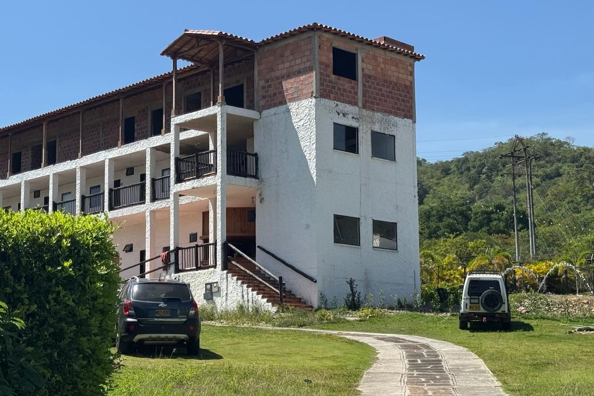 El antiguo hotel Prana ahora es un centro de oficinas.
