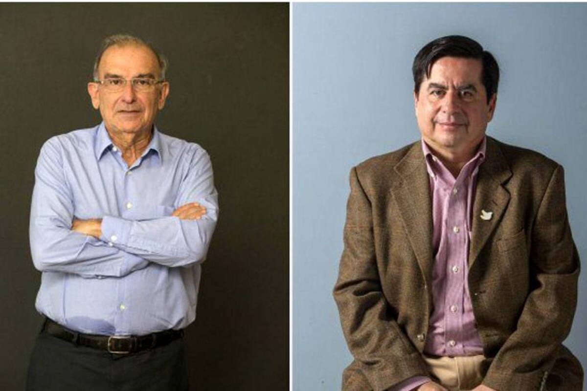 Los dos precandidatos liberales son cercanos al presidente Juan Manuel Santos, tienen trayectoria política y buscan coaliciones para 2018. (Foto: El Colombiano / VANGUARDIA LIBERAL)