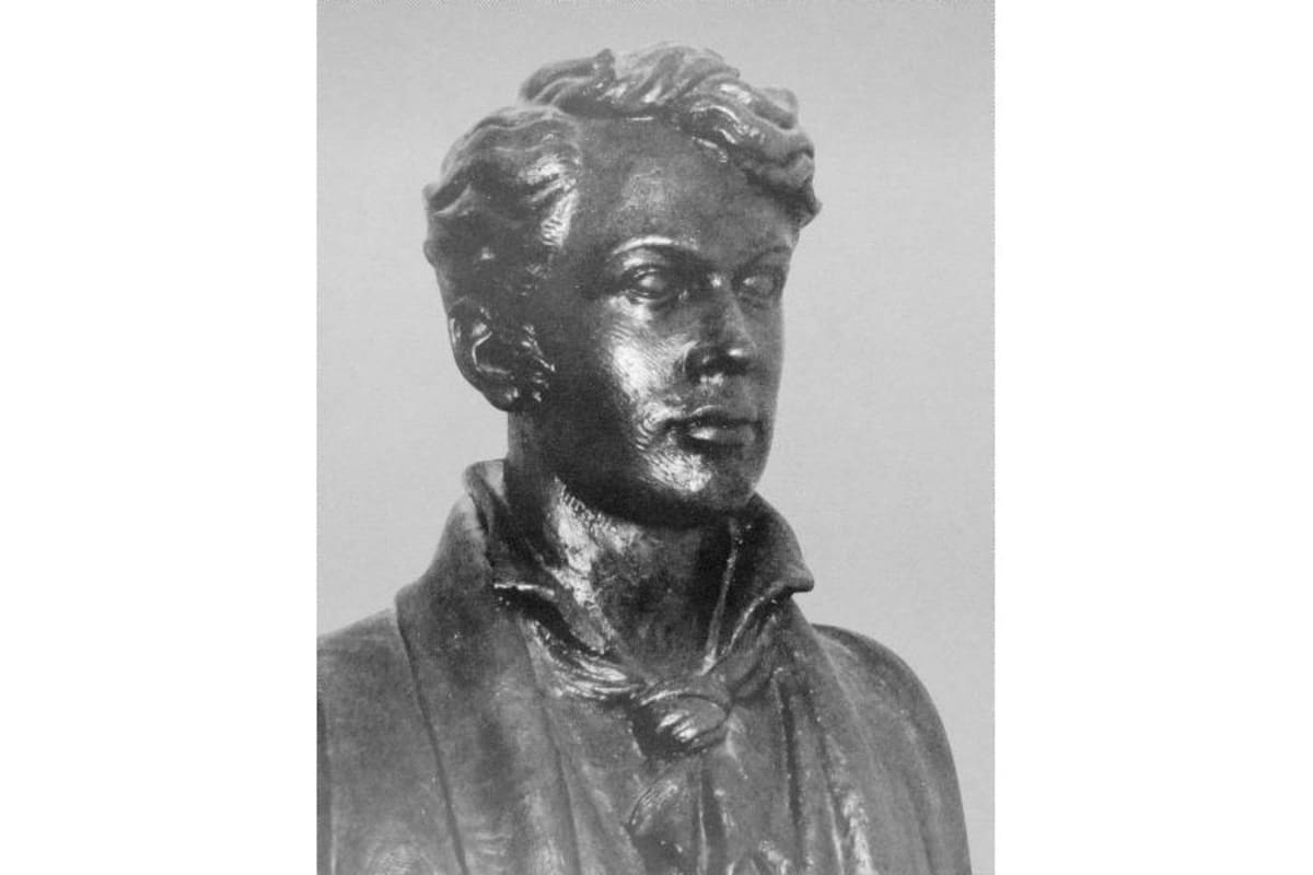 Busto del Comunero, Manuel Ortíz, a quien se le rinde homenaje hoy, por ser el portero del cabildo para el 16 de marzo de 1.781 (Foto: Suministrada /VANGUARDIA LIBERAL)