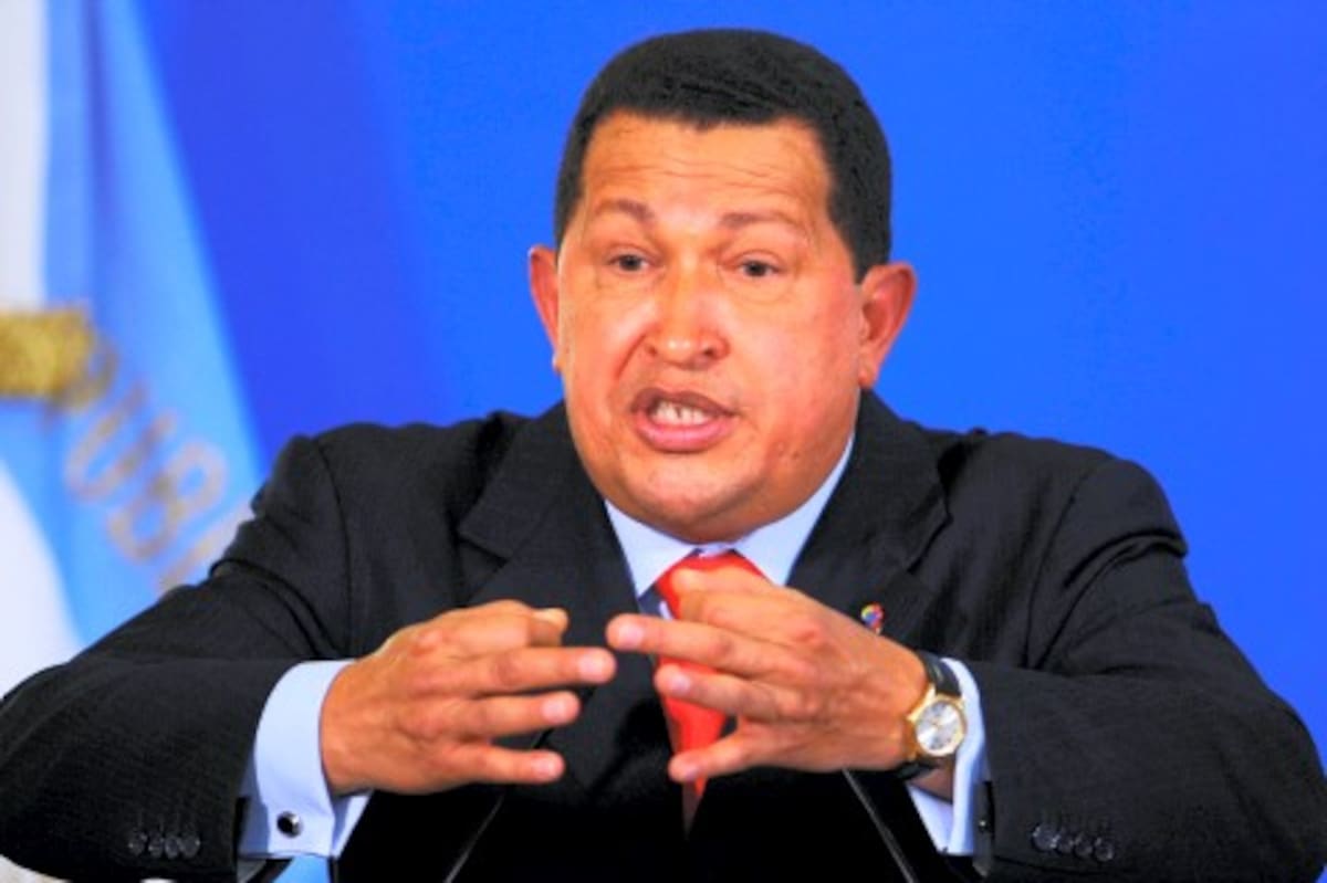 Hugo Chávez, presidente de Venezuela