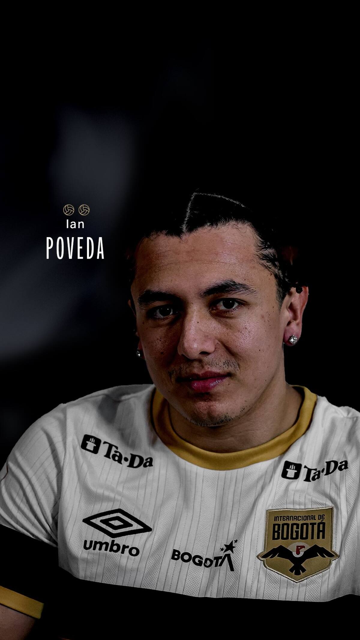 Ian Poveda es nuevo jugador de Internacional de Bogotá. Foto: Cortesía Internacional de Bogotá.