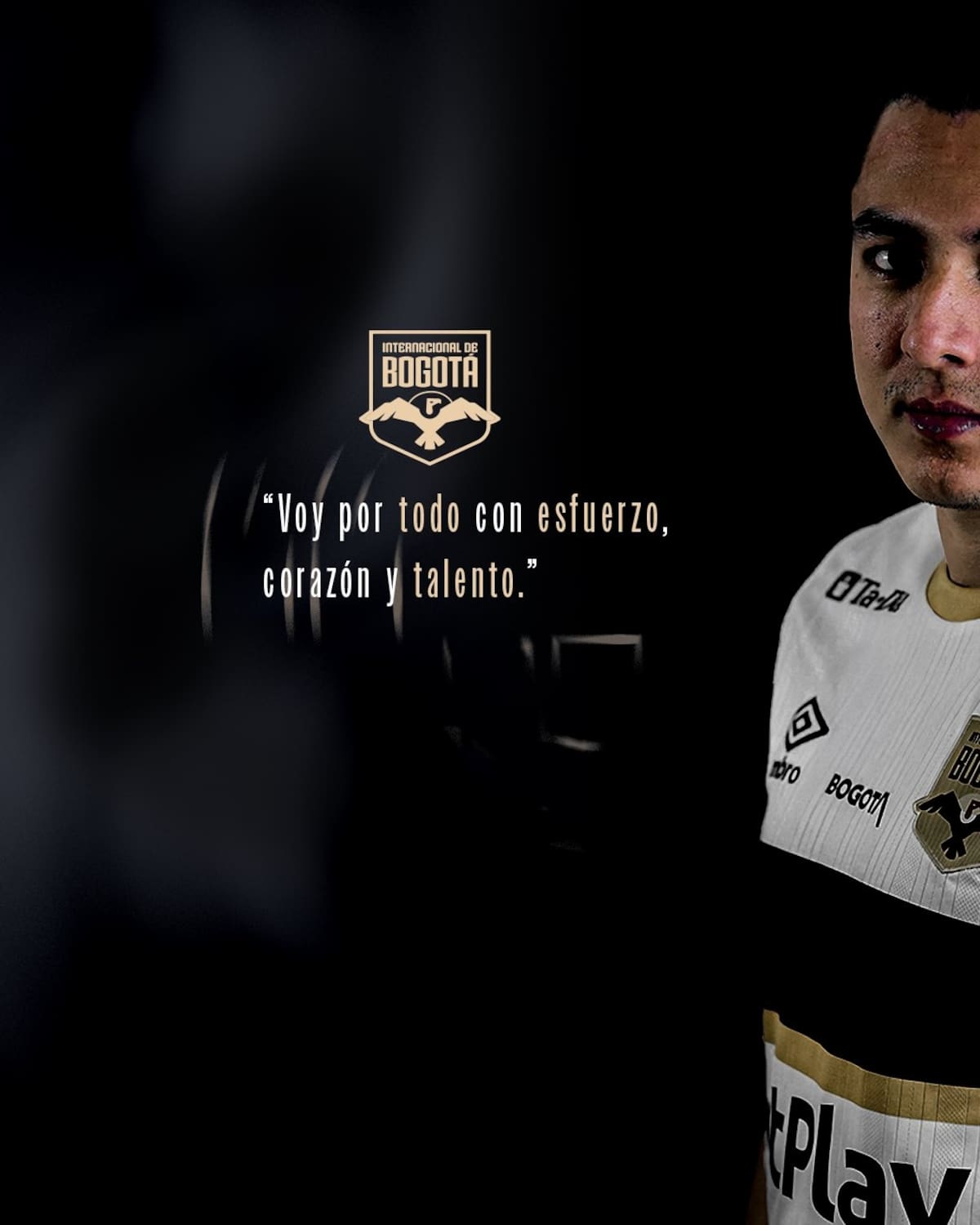 Ian Poveda es nuevo jugador de Internacional de Bogotá. Foto: Cortesía Internacional de Bogotá.