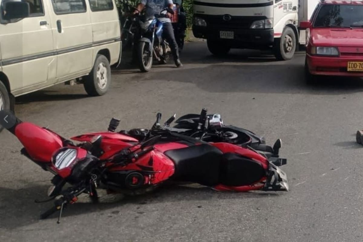 Identifican a motociclista que murió en Bucaramanga