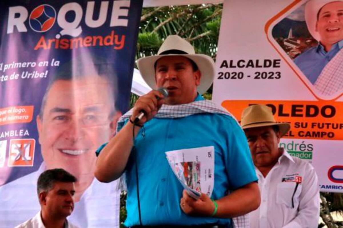El candidato García está representando al Centro Democrático en las aspiraciones a la Alcaldía. FOTO: Cortesía para El Colombiano
