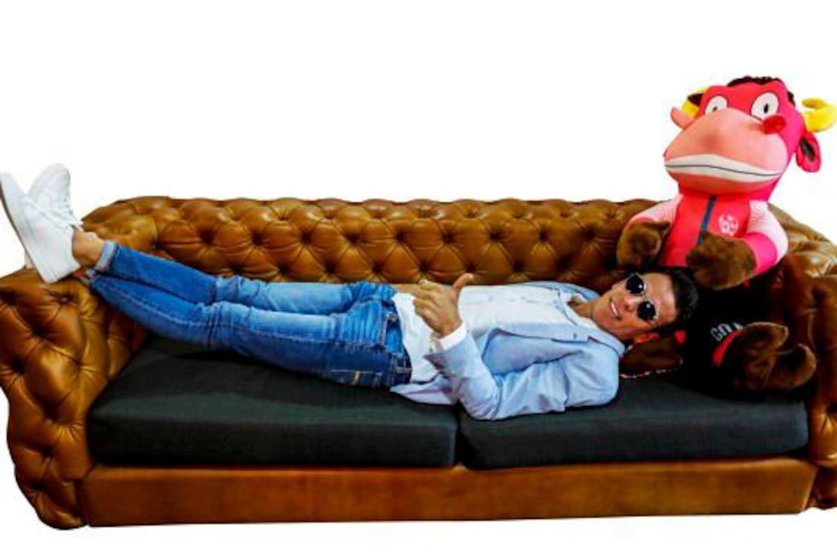 Rigoberto Urán, ejemplo de superación como persona y deportista. FOTO JAIME PÉREZ para El Colombiano