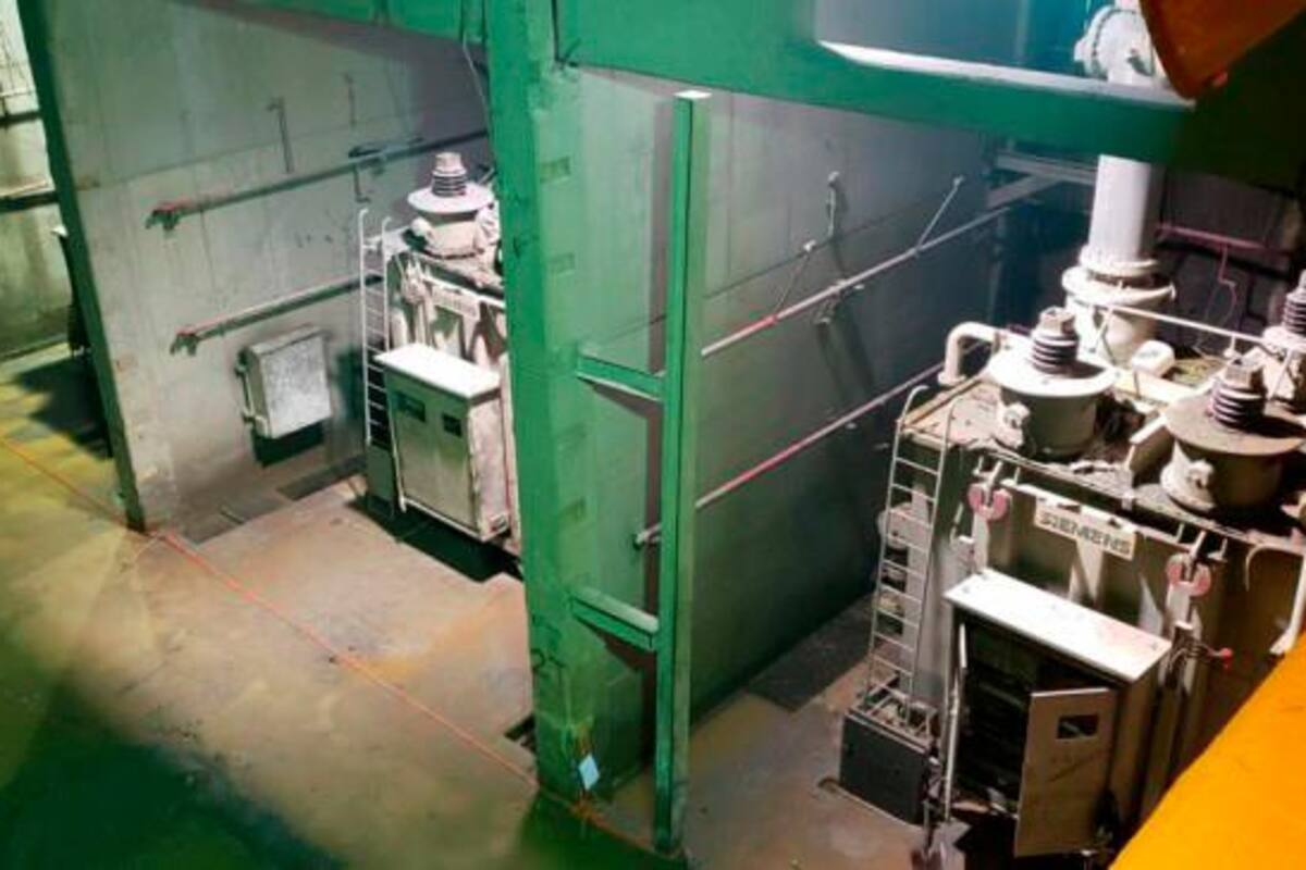 Cada uno tiene una altura de cuatro metros y un peso de 110 toneladas al momento de su instalación. Foto/ Cortesía EPM para El Colombiano