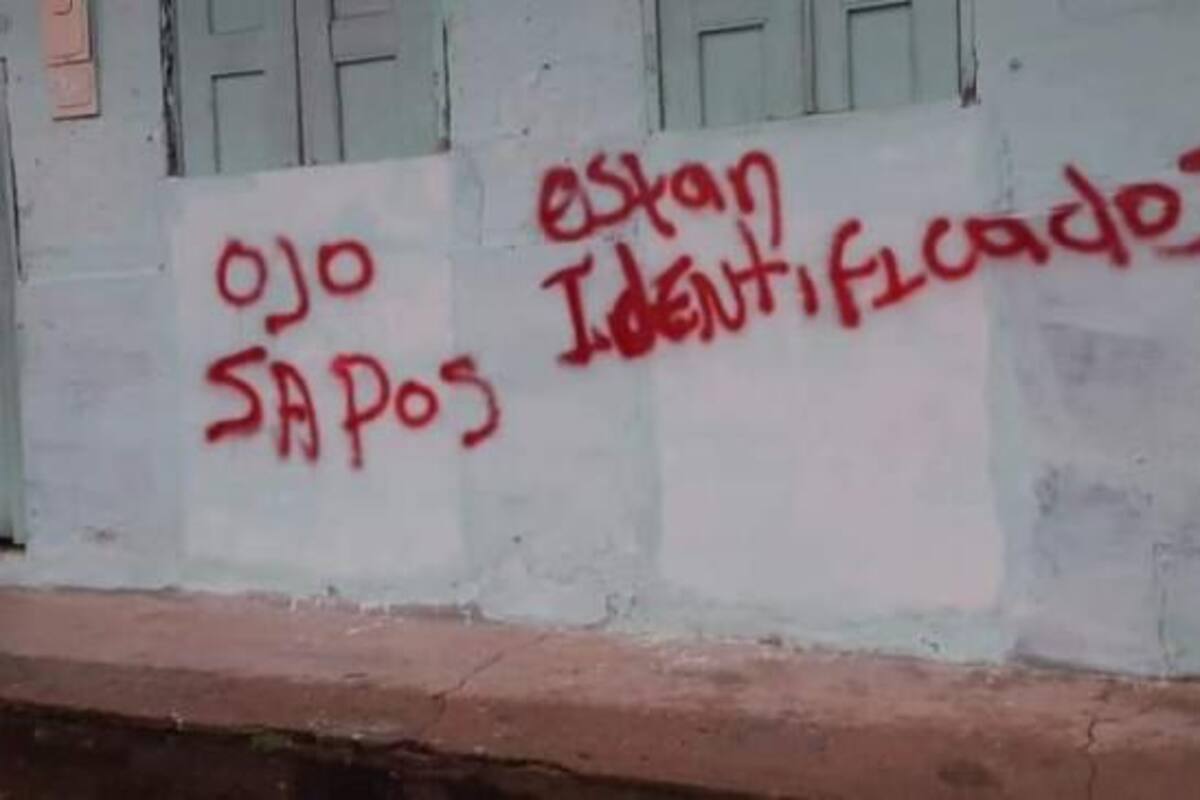 La población manifestó temor por esta llegada de hombres armados. (El Colombiano / VANGUARDIA)
