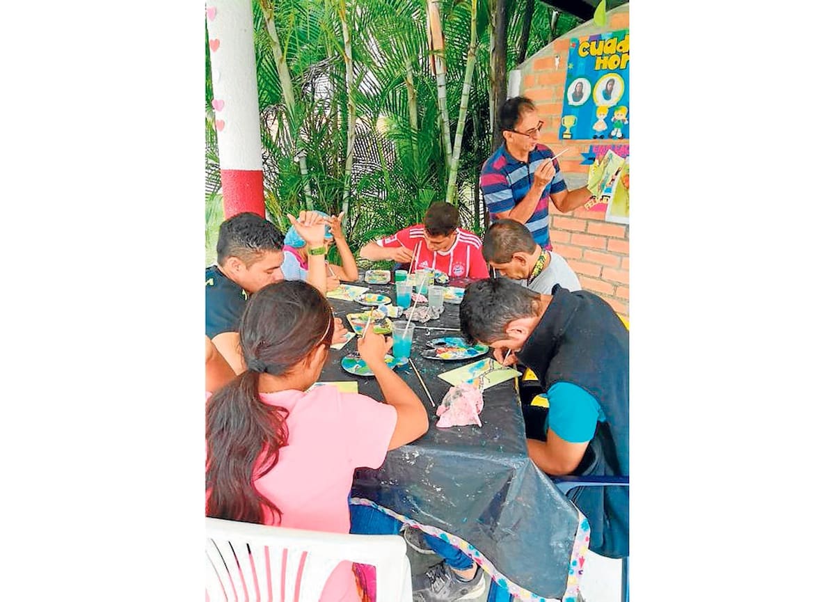 En Neuro Saber, niños y adolescentes con discapacidad física y neurológica encuentran un lugar donde se educan y les aporta a su desarrollo integral. La formación artística y deportiva hace parte de su programa bandera. Foto: Suministrada / VANGUARDIA