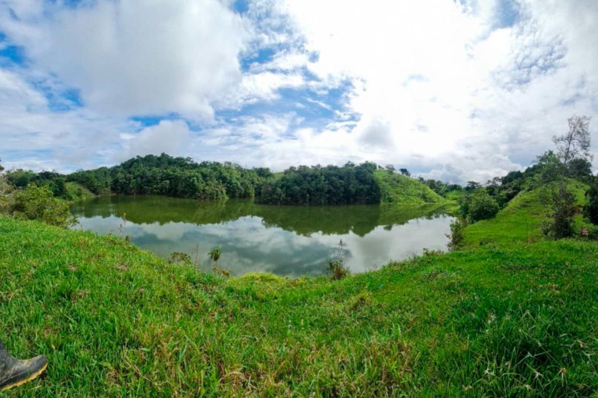 Suministrada / VANGUARDIA<br />Laguna León Dormido, en Rionegro, Santander.