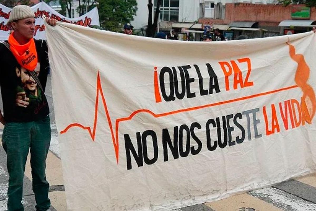 Más de 100 líderes asesinados desde el 2023 a hoy según informas de la ONU. Tomado de redes/ VANGUARDIA