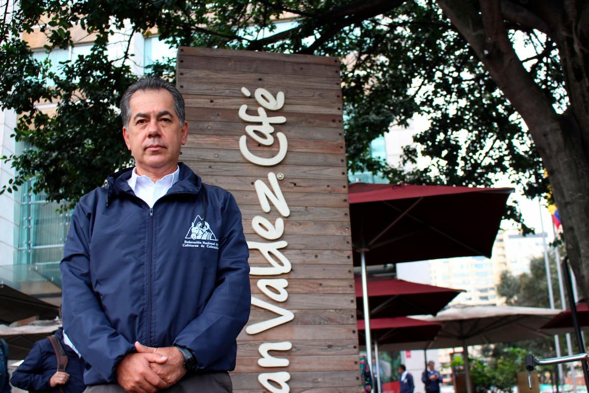 Suministrada / VANGUARDIA Néstor Serrano Capacho, director ejecutivo del Comité de Cafeteros de Santander, en el 90° Congreso Nacional Cafetero.