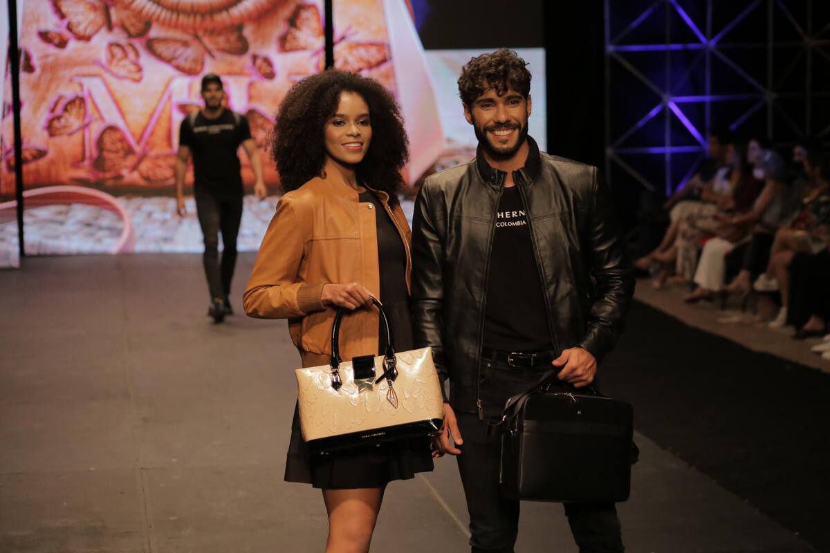 Mario Hernández tuvo lugar en la inauguración de la tercera edición del Santander Fashion Week.