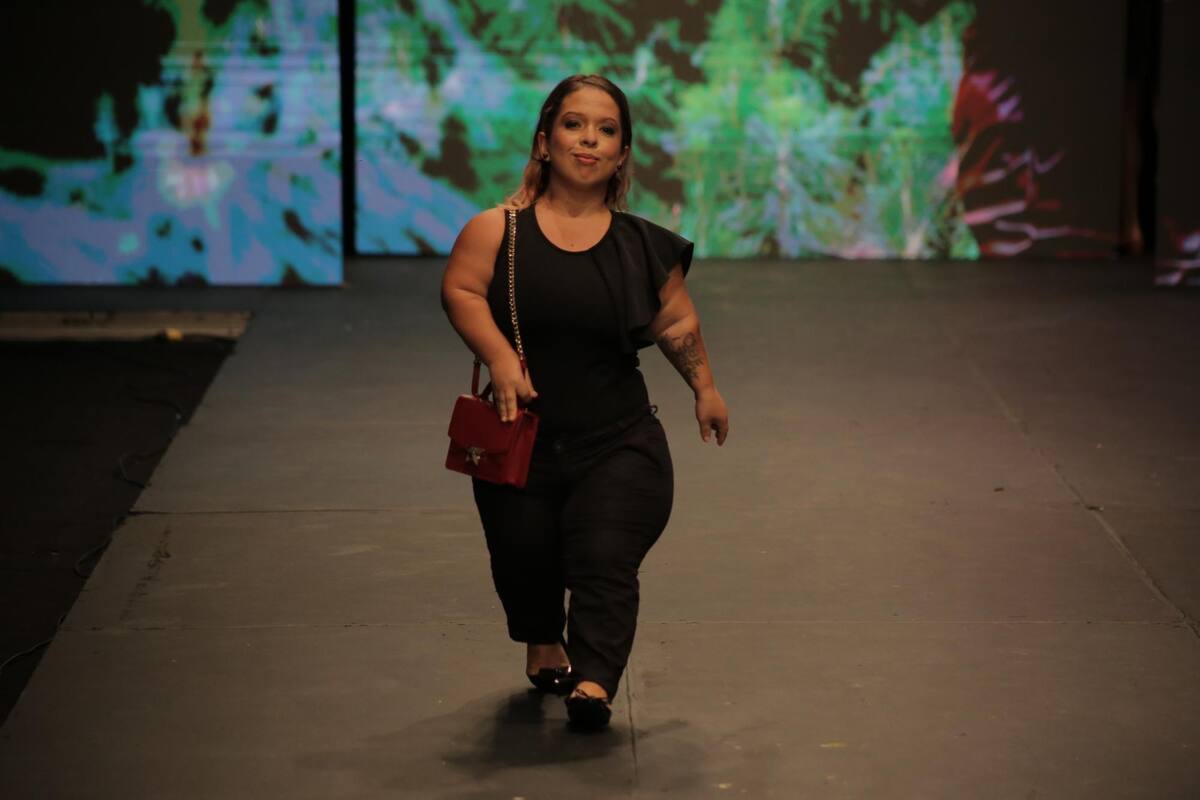 Mario Hernández tuvo lugar en la inauguración de la tercera edición del Santander Fashion Week.