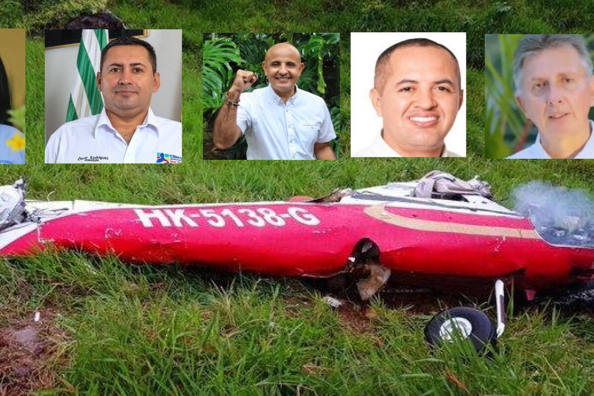 Estas fueron las víctimas de la tragedia aérea que enlutó al Centro Democrático. Redes Sociales / VANGUARDIA