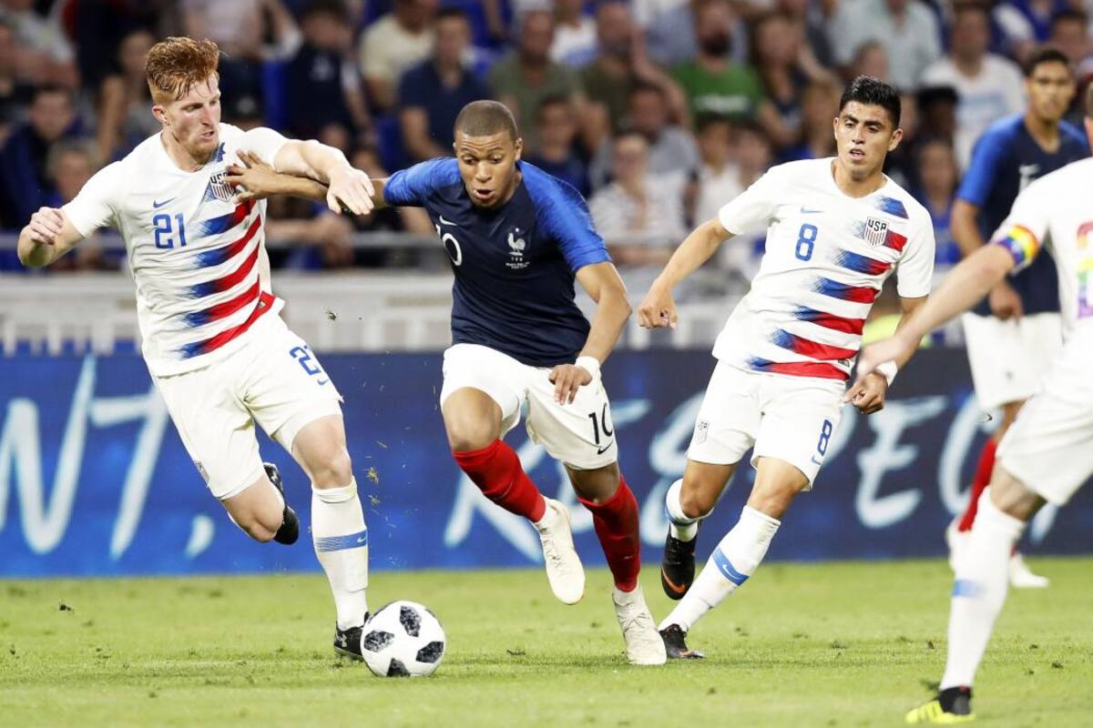 Francia se llevó un baño de agua fría con empate 1-1 ante Estados Unidos (Foto: EFE /VANGUARDIA LIBERAL)