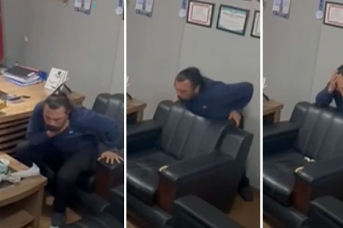 Se estaba asfixiando y se salvó aplicándose Heimlich.