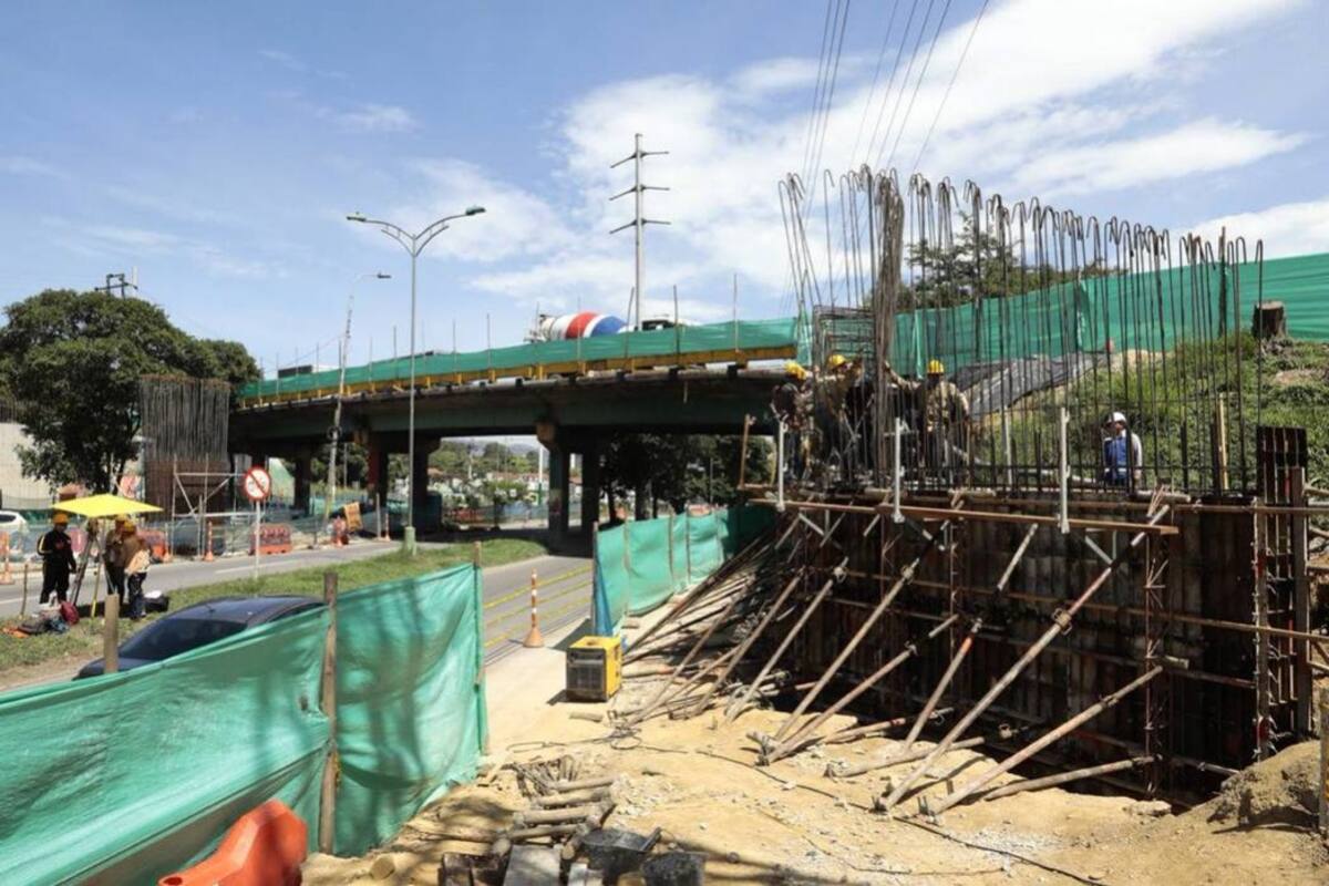 El intercambiador PQP contará con obras de urbanismo en cada de una de las rotondas, gimnasios al aire libre, ciclorruta y un puente peatonal atirantado de cerca de 50 metros de altura. (Foto: Suministrada / VANGUARDIA LIBERAL)