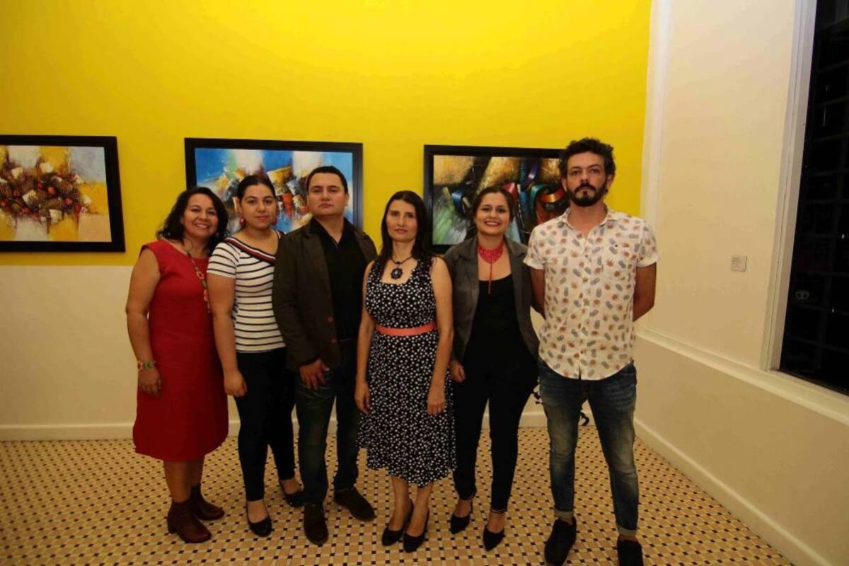 Lina Quintero, María Delgado, Roger Díaz, Ana Buitrago, Natasha Contreras y Nicolás Cadavid. (Foto: Elver Rodríguez / VANGUARDIA LIBERAL)