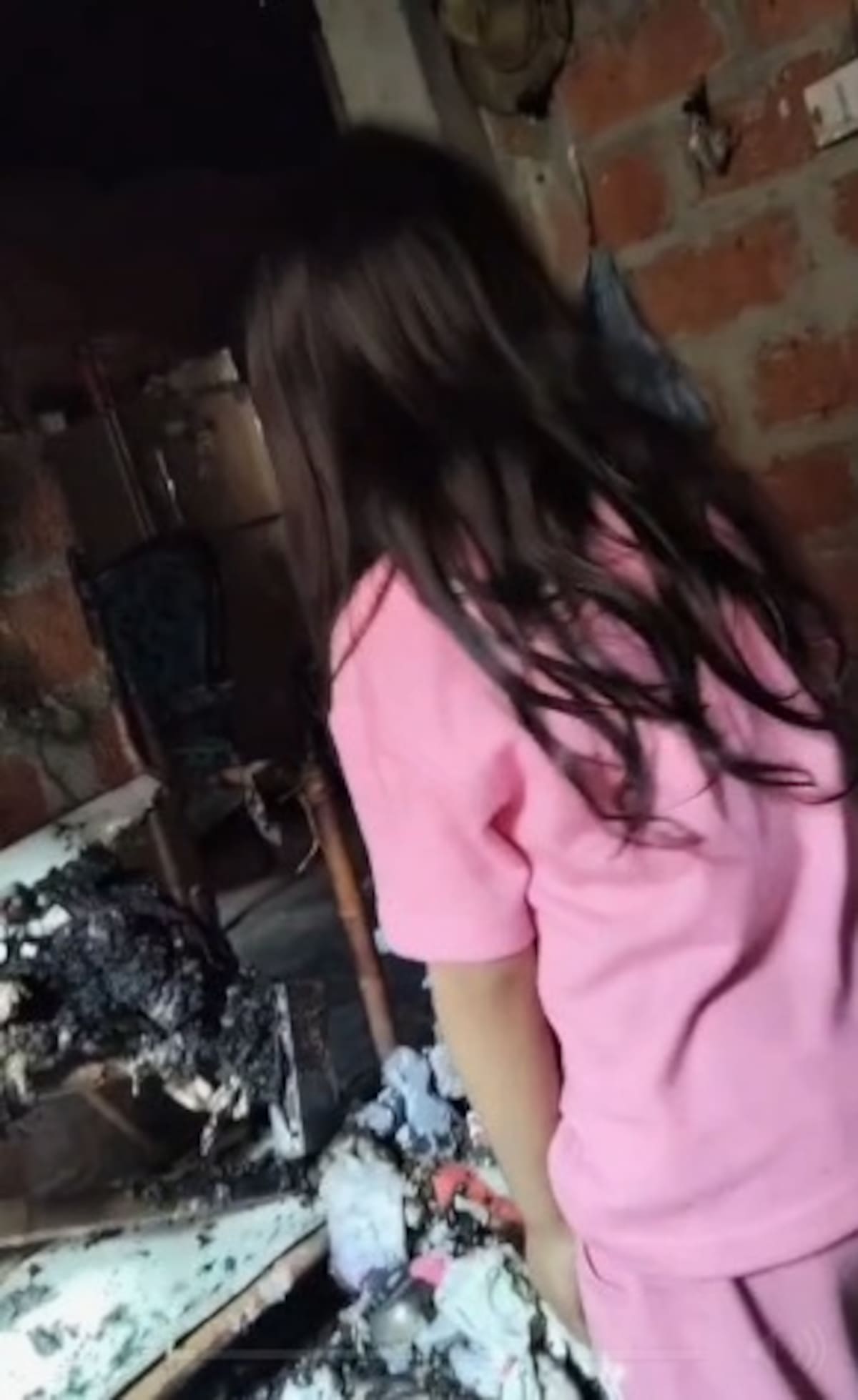 Pese a la magnitud del incendio la familia salió ilesa.
Foto: suministrada.