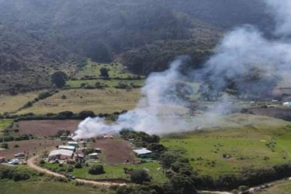 Grave incendio se reporta en polvorería de Cundinamarca; bomberos atienden la emergencia Tomada de redes sociales / VANGUARDIA