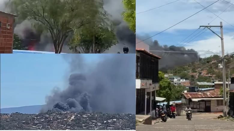 Alerta en Las Cumbres de Cúcuta por incendio cerca de viviendas
