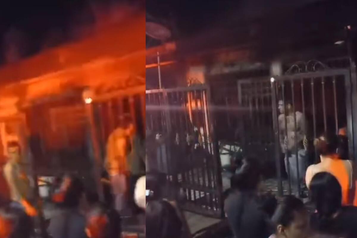Motos atravesadas y otros detalles del incendio en Neiva que cobró la vida de ocho personas Tomada de video / VANGUARDIA