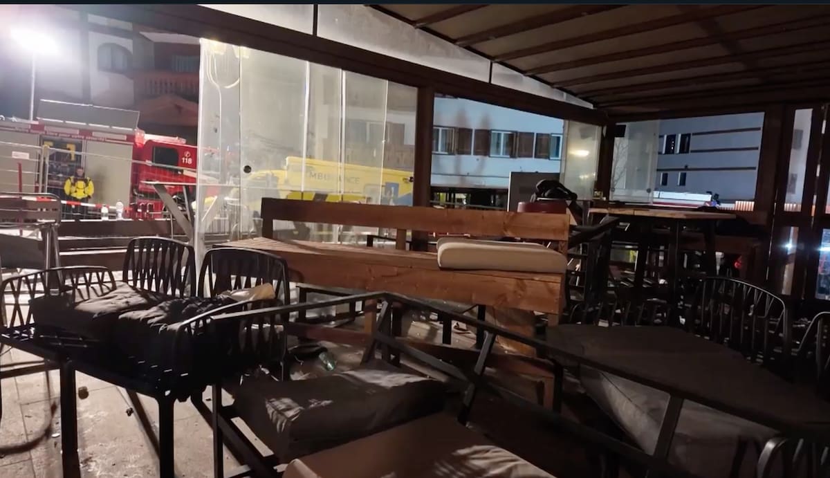 Año Nuevo terminó en tragedia: revelan qué causó el incendio con decenas de víctimas en estación de esquí en Suiza.