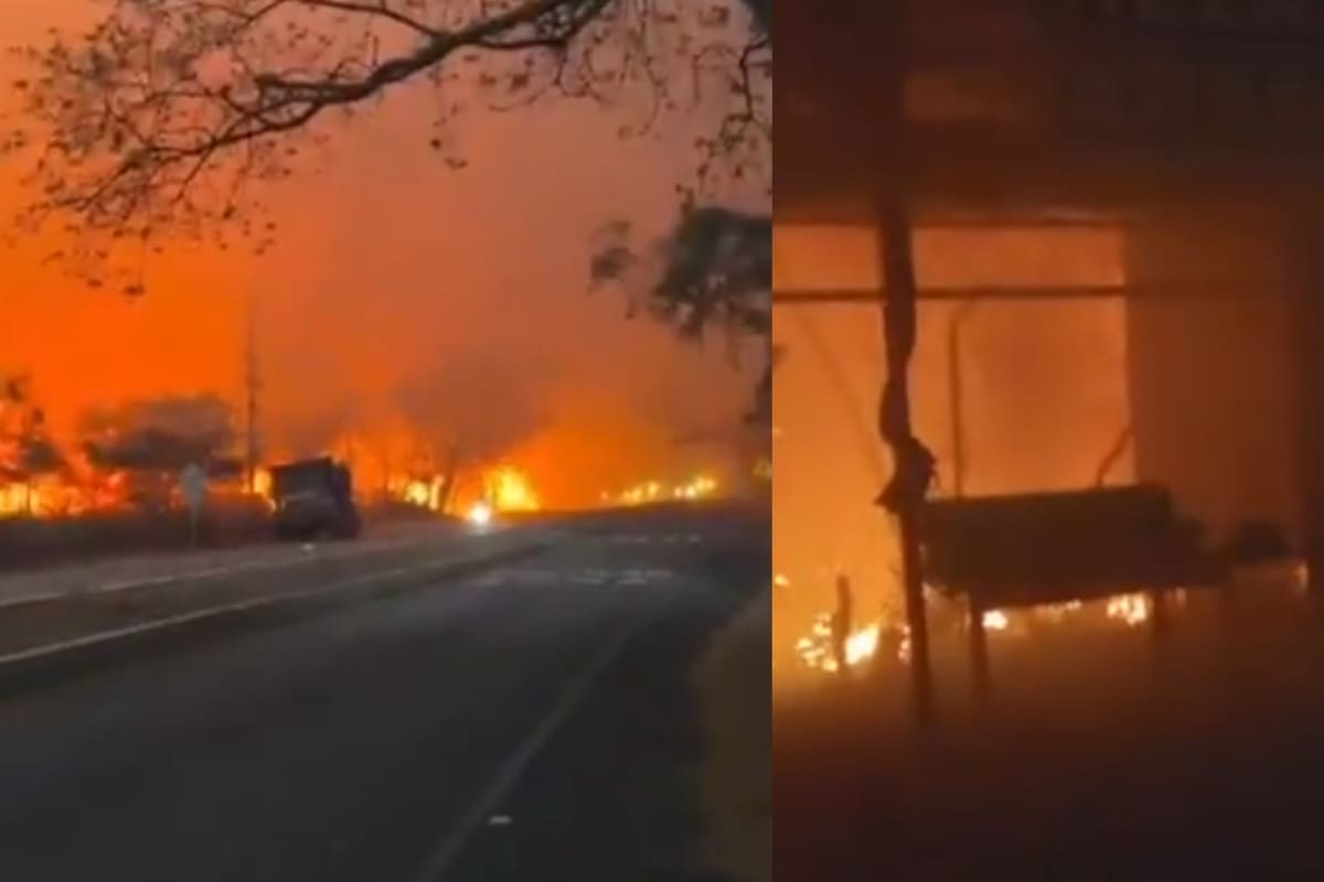 La emergencia llegó además hasta la doble calzada Ibagué-Espinal, donde continúan las labores para contener las llamas.