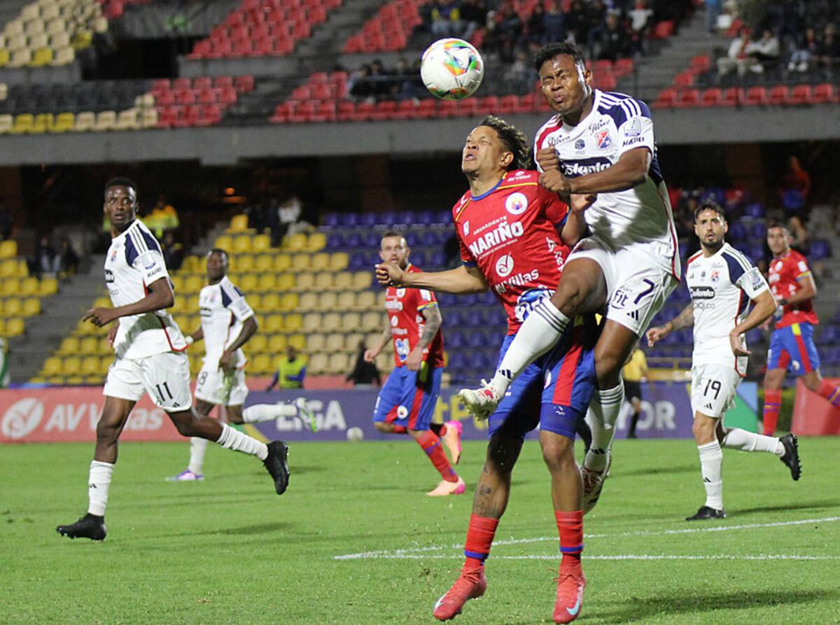 Independiente Medellín superó a Deportivo Pasto, en la séptima fecha de la Liga BetPlay II de 2025. Foto: Colprensa.