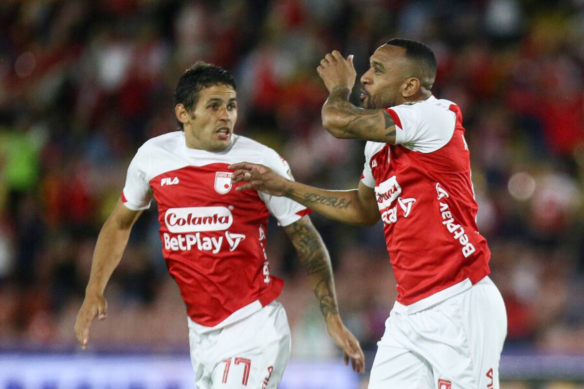 Santa Fe venció a Envigado, en la séptima fecha de la Liga BetPlay II de 2025. Foto: Colprensa.