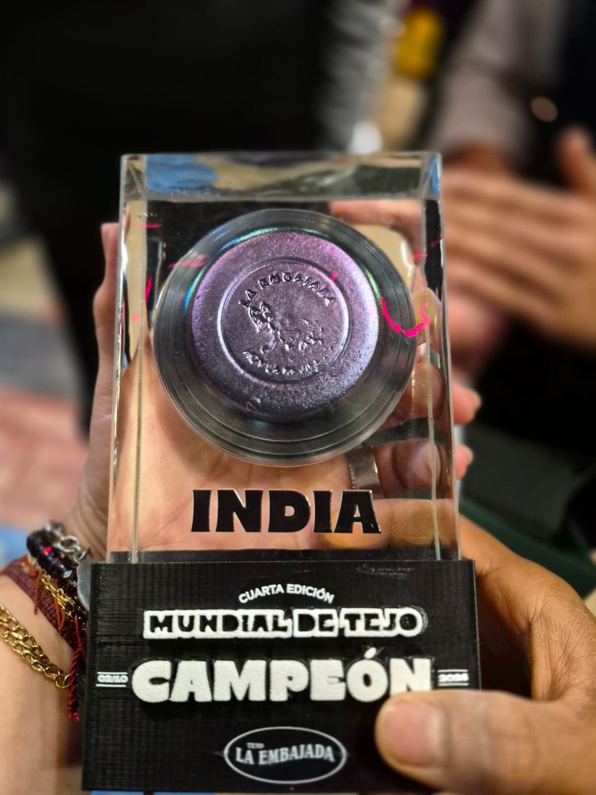 India gana el Mundial de Tejo 2026. Foto: Embajada de la India en Colombia