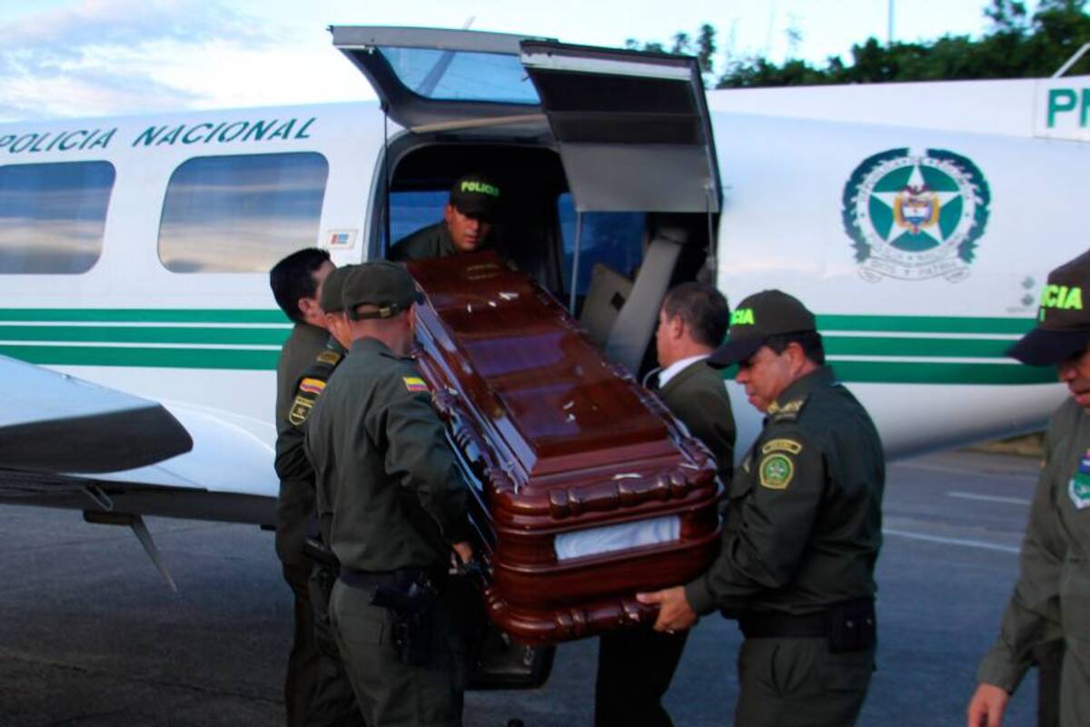 El director Nacional de la Policía, general Rodolfo Palomino, responsabilizó al frente 15 de la guerrilla de las Farc por la muerte de los uniformados. (Foto: Archivo / VANGUARDIA LIBERAL)