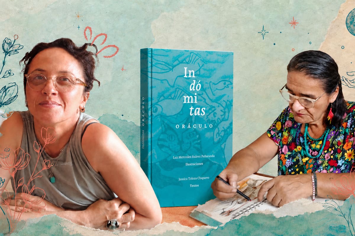 Indómitas Oráculo, el libro creado por la artista santandereana Luz Mercedes Suárez y la antropóloga Jessica Tolosa. Foto suministrada/VANGUARDIA