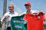 Infantino visitó Cali y respaldó el fútbol base antes de la posesión de Abelardo De la Espriella