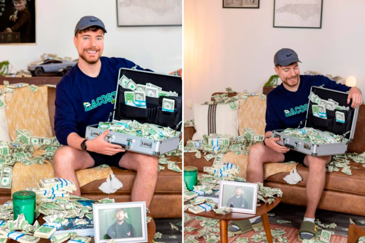 El influencer MrBeast se ha hecho tendencia por regalar grandes sumas de dinero. Internet / VANGUARDIA