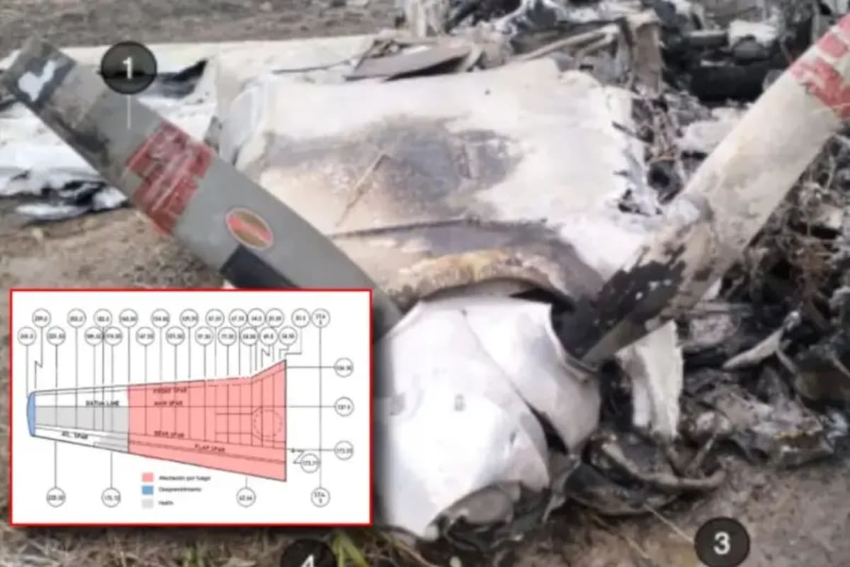 Aeronáutica Civil revela informe del accidente de Yeison Jiménez. // Foto: El Colombiano - Dirección Técnica de Investigación de Accidentes (DIACC).