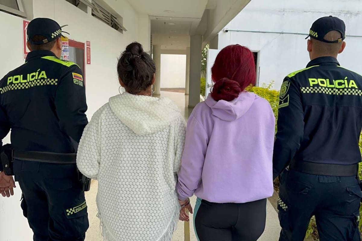‘Ingrid’ y ‘Karen’ quedaron a disposición de la Fiscalía luego de su detención.