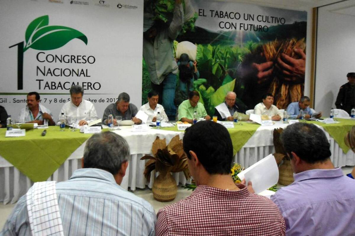 El Segundo Congreso Nacional Tabacalero se realizará el 8 y 9 de mayo, en el Mesón del Cuchicute, Comfenalco - San Gil, a partir de las 9:00 de la mañana. (Foto: Nancy Acuña R. /VANGUARDIA LIBERAL)