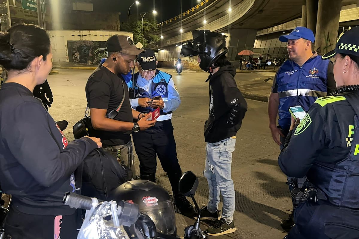 Inmovilizadas más de 150 motos en el Centro de Bucaramanga: se iniciaron “tomas masivas” por la Alcaldía