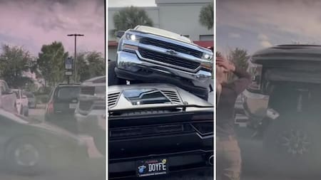 Camioneta aplasta un Lamborghini: reacción del dueño del lujoso auto sorprende a todos