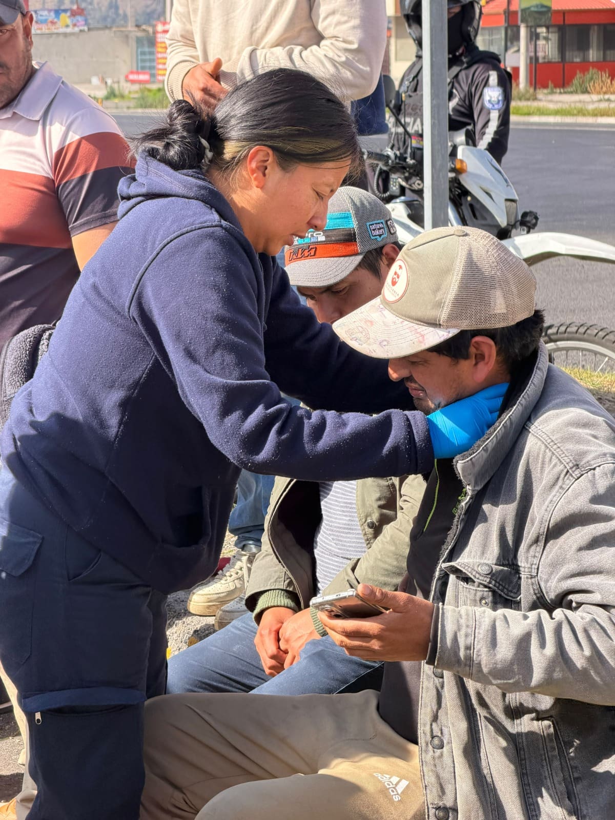 Integrantes de la agrupación de Hebert Vargas se accidentaron en Ecuador Foto: COLPRENSA