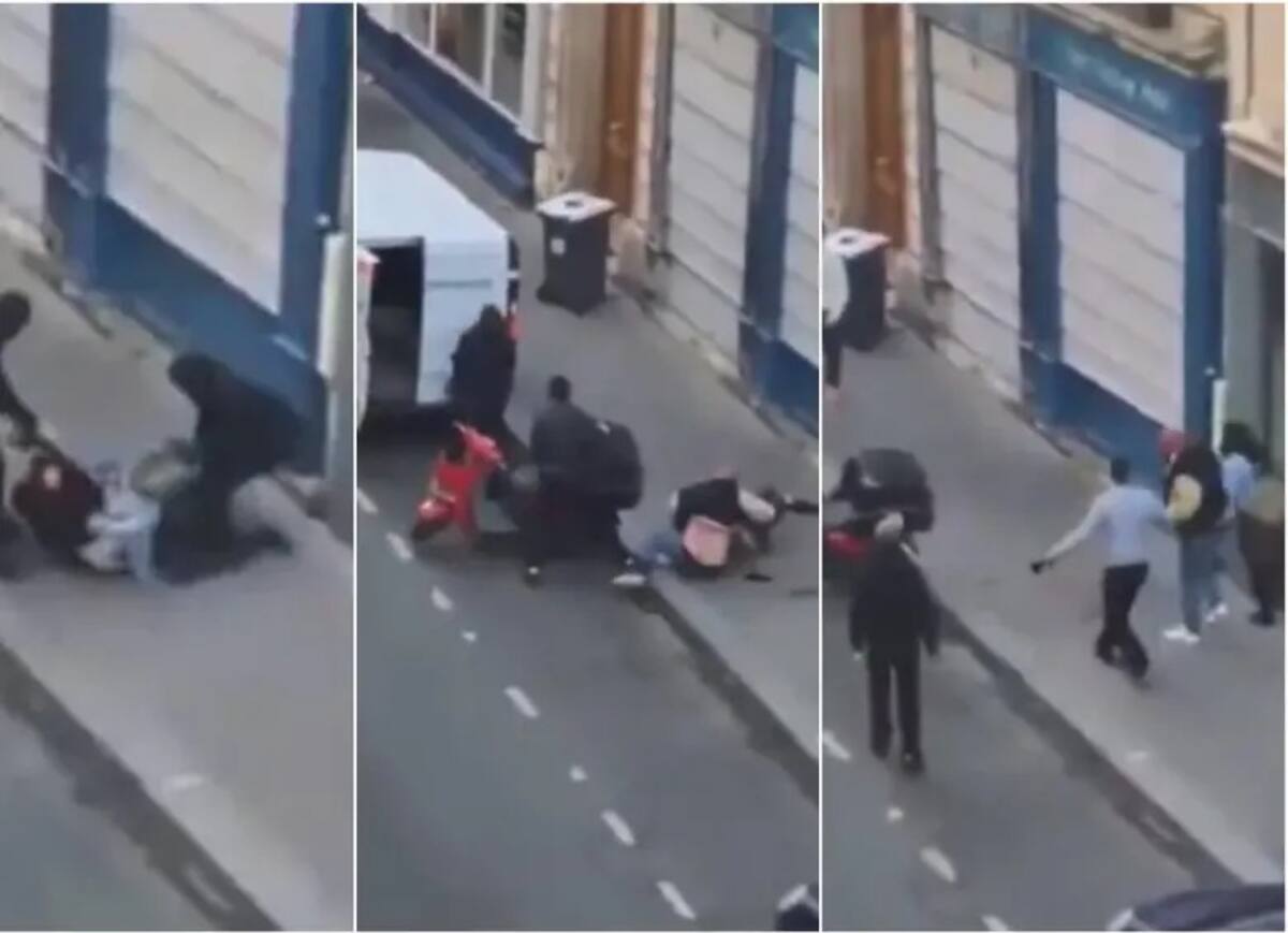 A esta mujer, que fue atacada mientras estaba con su bebé, la intentaron secuestrar varios sujetos encapuchados, pero gracias a su rebeldía y una ayuda extra se pudo salvar. | Foto: El Colombiano