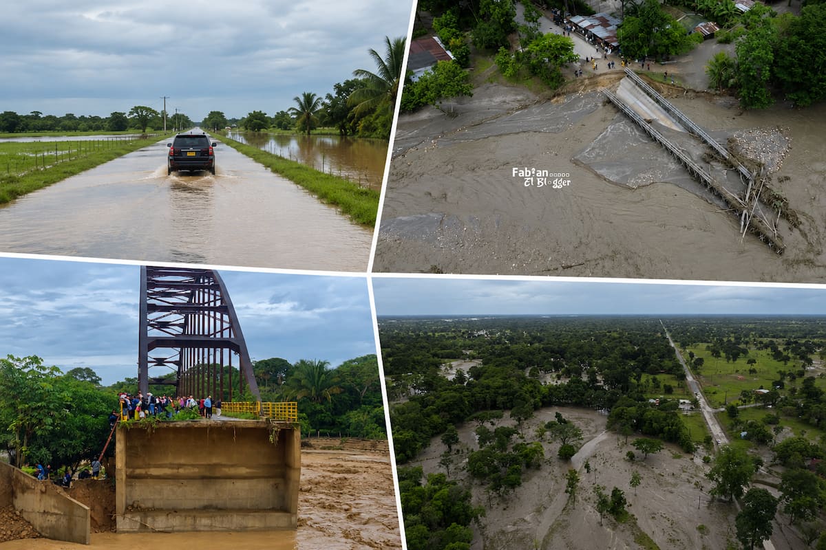 El Ideam mantiene la alerta: el 42,6 % del territorio de la jurisdicción de Corporinoquia continúa en alerta roja hidrológica, con afectaciones en municipios de Arauca y Casanare, donde las lluvias y el desbordamiento de los ríos mantienen la emergencia. Fotos suministradas // Fabian Acevedo Gomez. // Ig: gobernacionarauca.