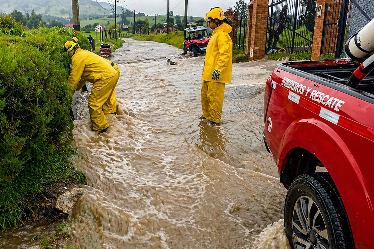 El municipio de La Calera enfrenta una de sus emergencias más complejas del año tras el desbordamiento del río Teusacá, afectaciones en viviendas y la ruptura de una tubería que generó vertimientos al afluente, encendiendo alertas en toda la región.