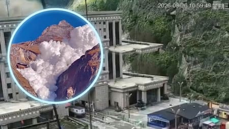 Se agrava tragedia: Lago glaciar en la frontera entre China y Nepal comienza a desbordarse