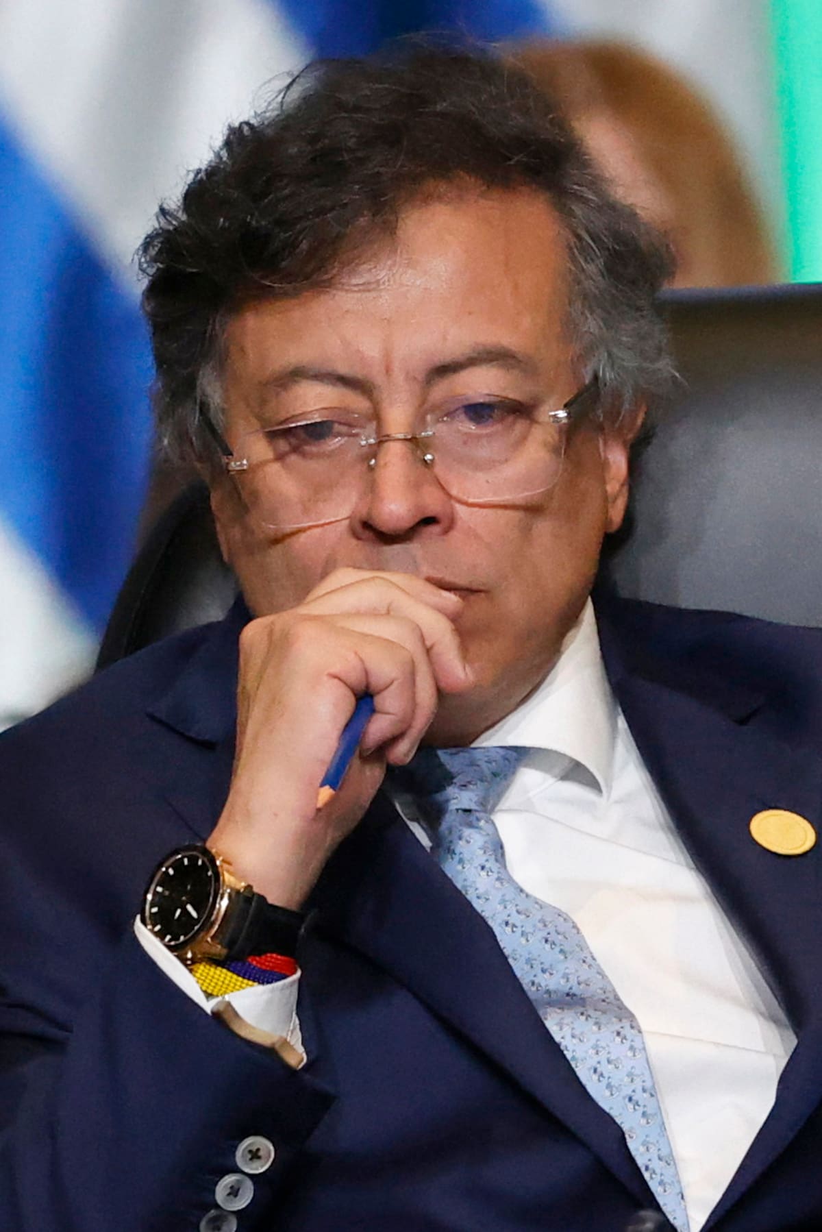 Fotografía de archivo del presidente Gustavo Petro, en Bogotá (Colombia). EFE/ Mauricio Dueñas Castañeda