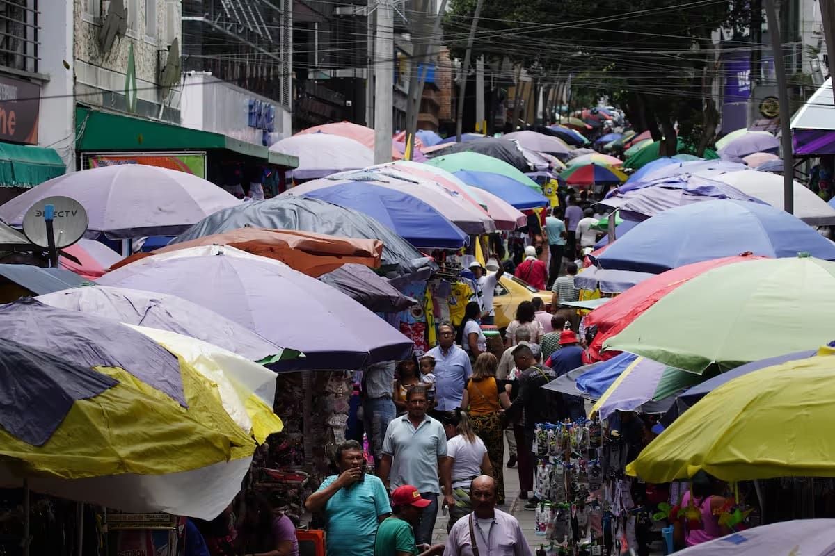Invasión del espacio público en Bucaramanga
